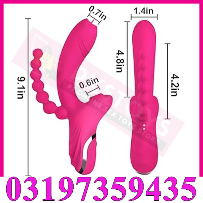 G-spot 3 In 1 Sucking Toys In Pakistan