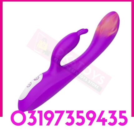 Silicone Rabbit Heating Vibrator In Pakistan